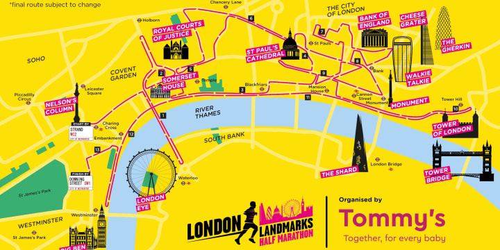 London Landmarks Half Marathon  